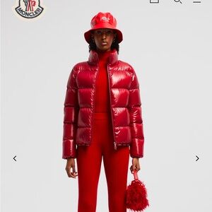 Moncler Women's Fuschia Puffer Jacket